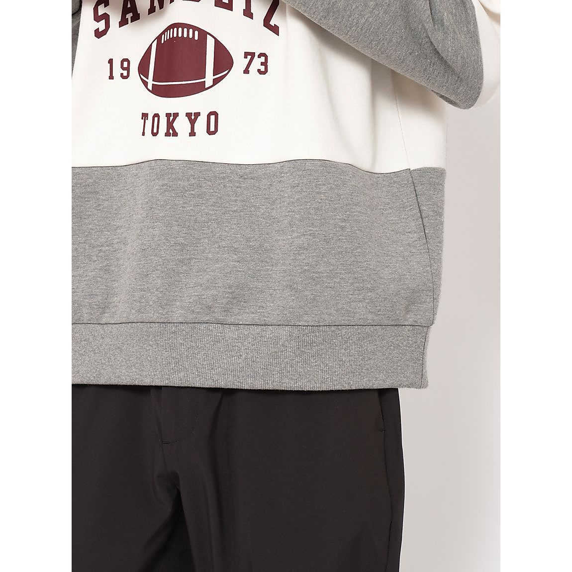 ENJOY IT RUGBY ハーフジップスウェット UNISEX