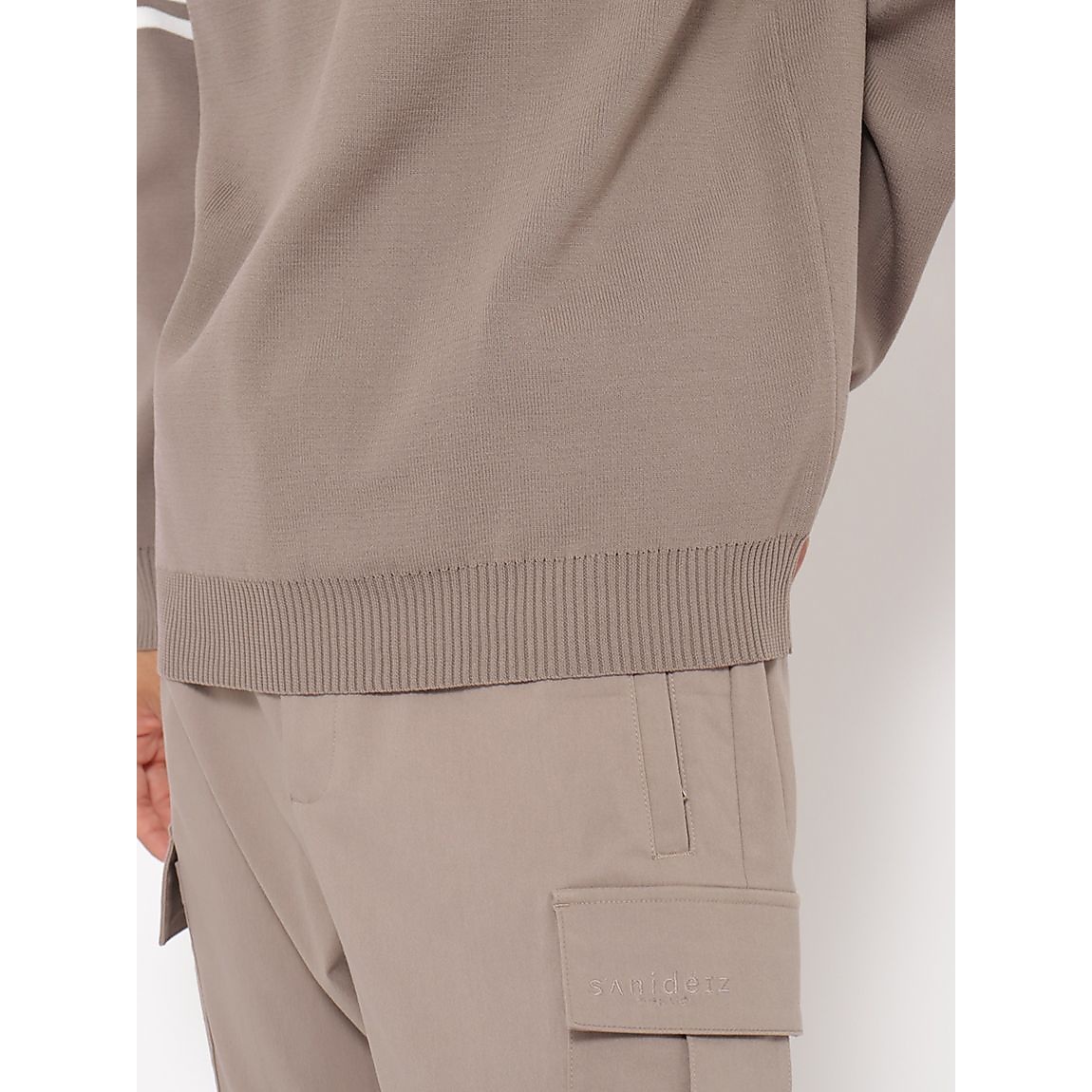 アクティブニットシリーズ ラインモックネック MENS