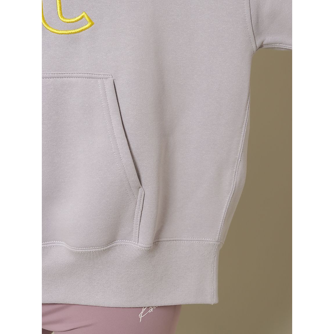 裏起毛スウェット エンブロフーディ