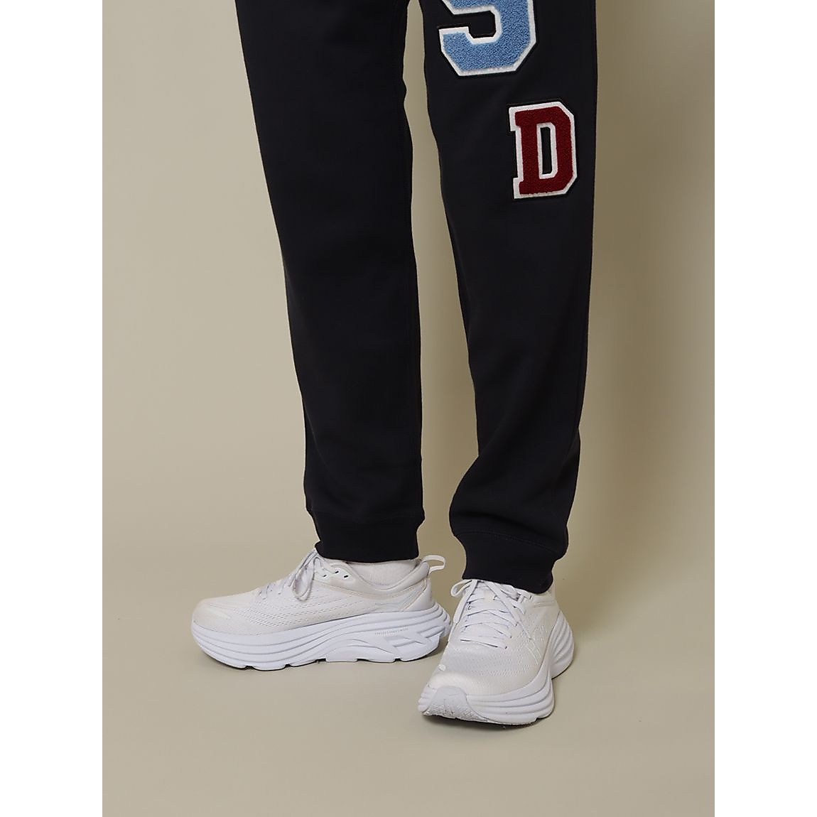 ワッペンスウェット ジョガーパンツ