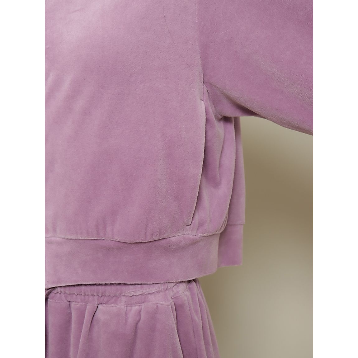 コンパクトベロアブルゾン