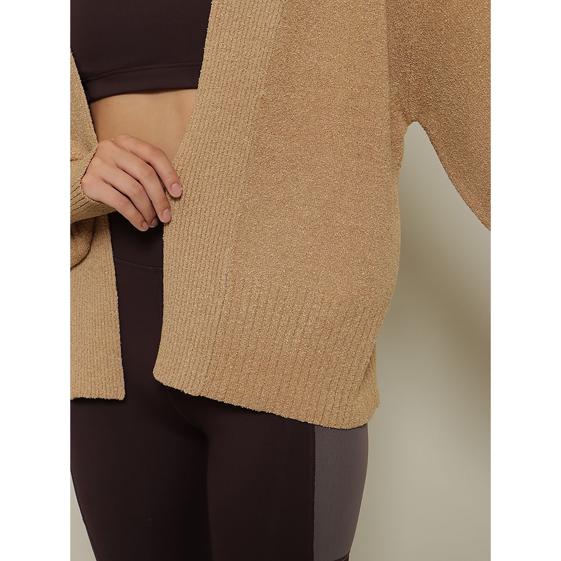 ニットブークレ リラクシングカーディガン