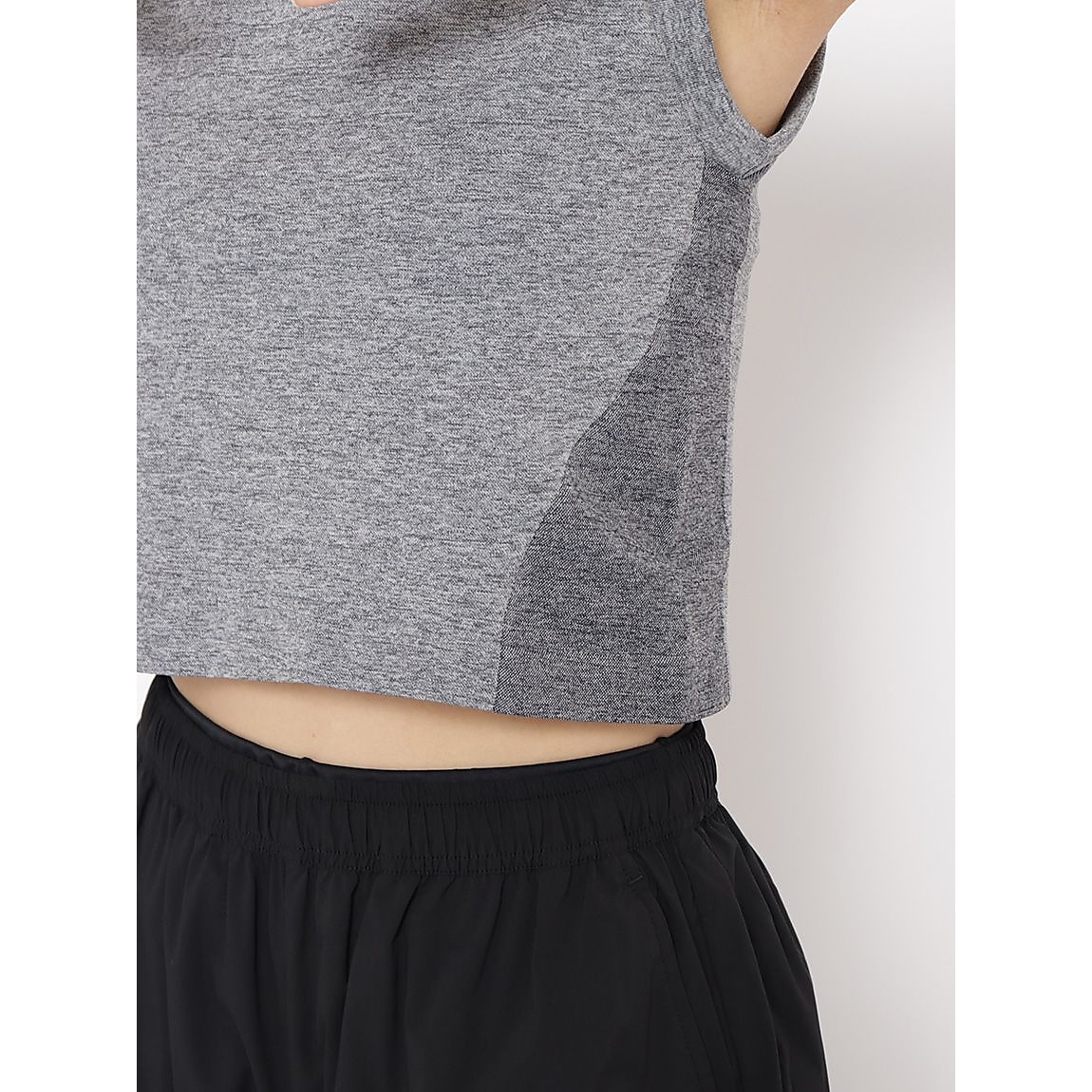 杢成型 クロップトタンクトップLADIES