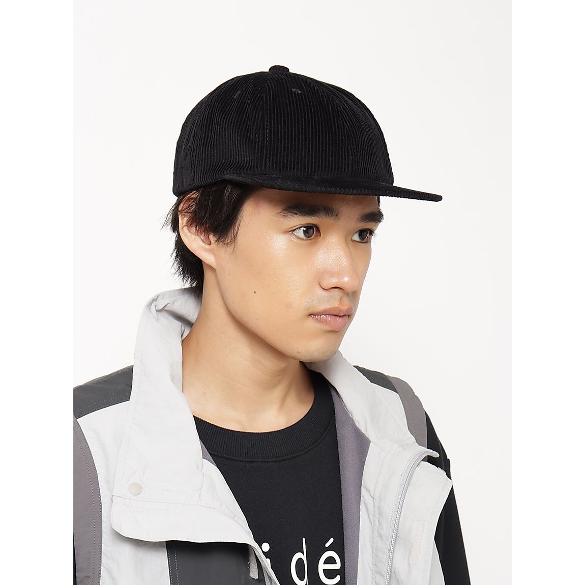 コーデュロイ ８パネルキャップ