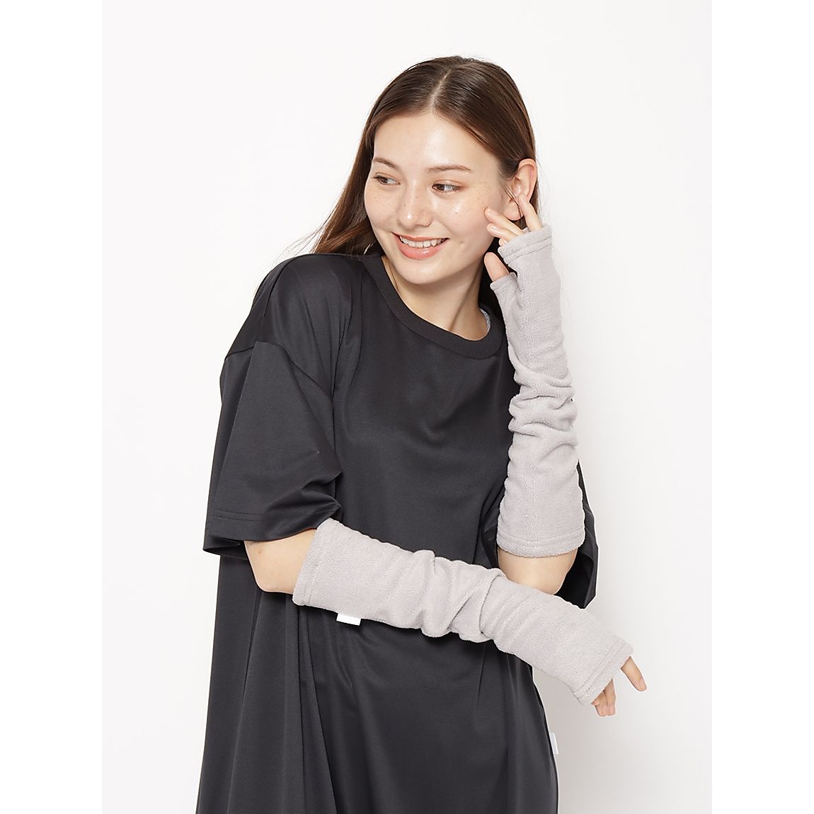 ストレッチフリース アームウォーマー