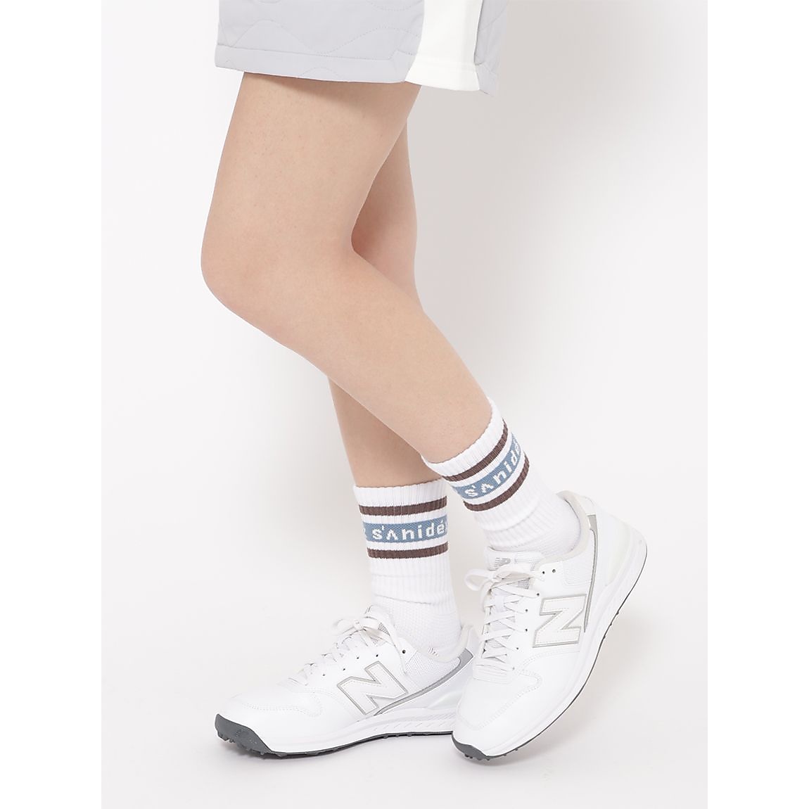 SPORTY FUNCTION シリーズ GOLF グリップソックス：ミドル