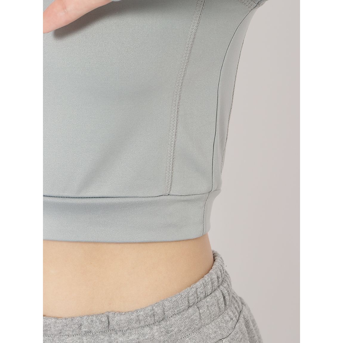 ソフトコンプレッションWARM クロップト長袖Tシャツ LADIES