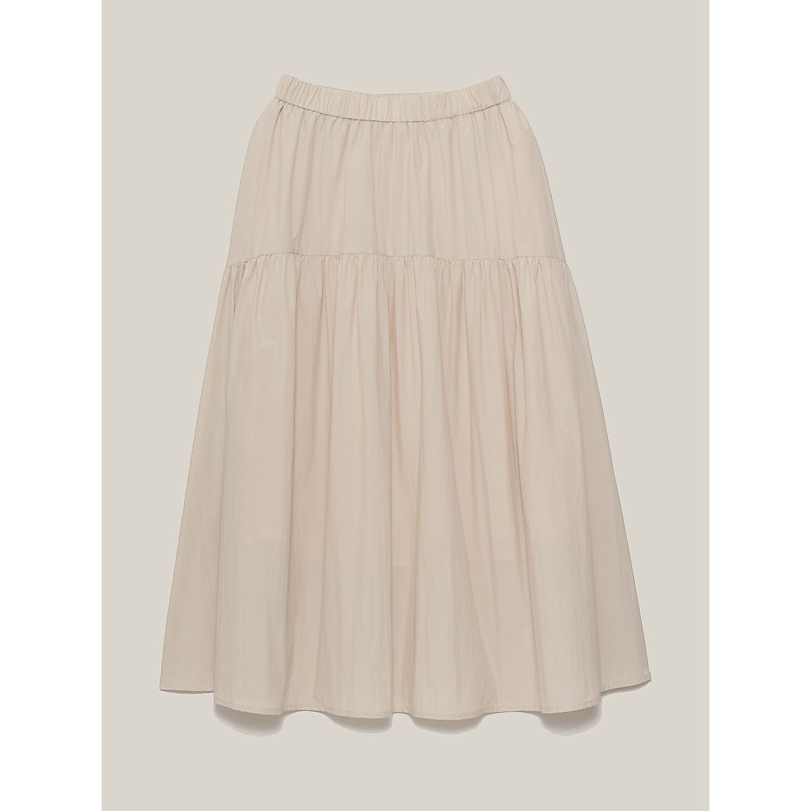 ナイロンワッシャー ティアードスカート