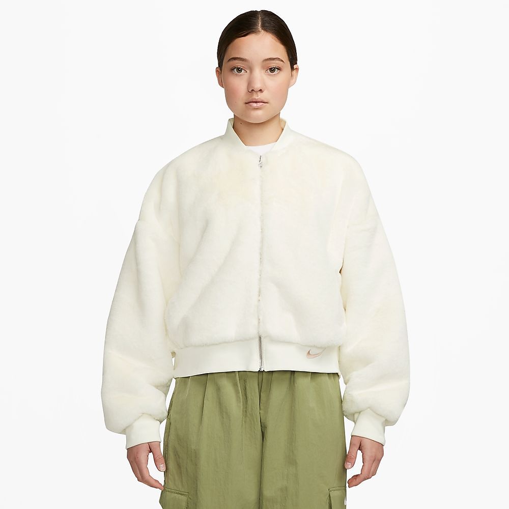 ナイキ ウィメンズ NSW ファックス ファー ボンバー ジャケット