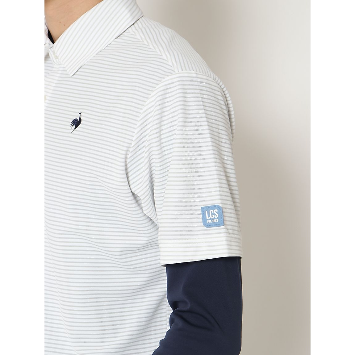 インナー付き半袖シャツ