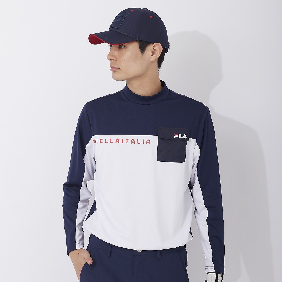 ＦＩＬＡ　ＧＯＬＦ　ナガソデ　シャツ