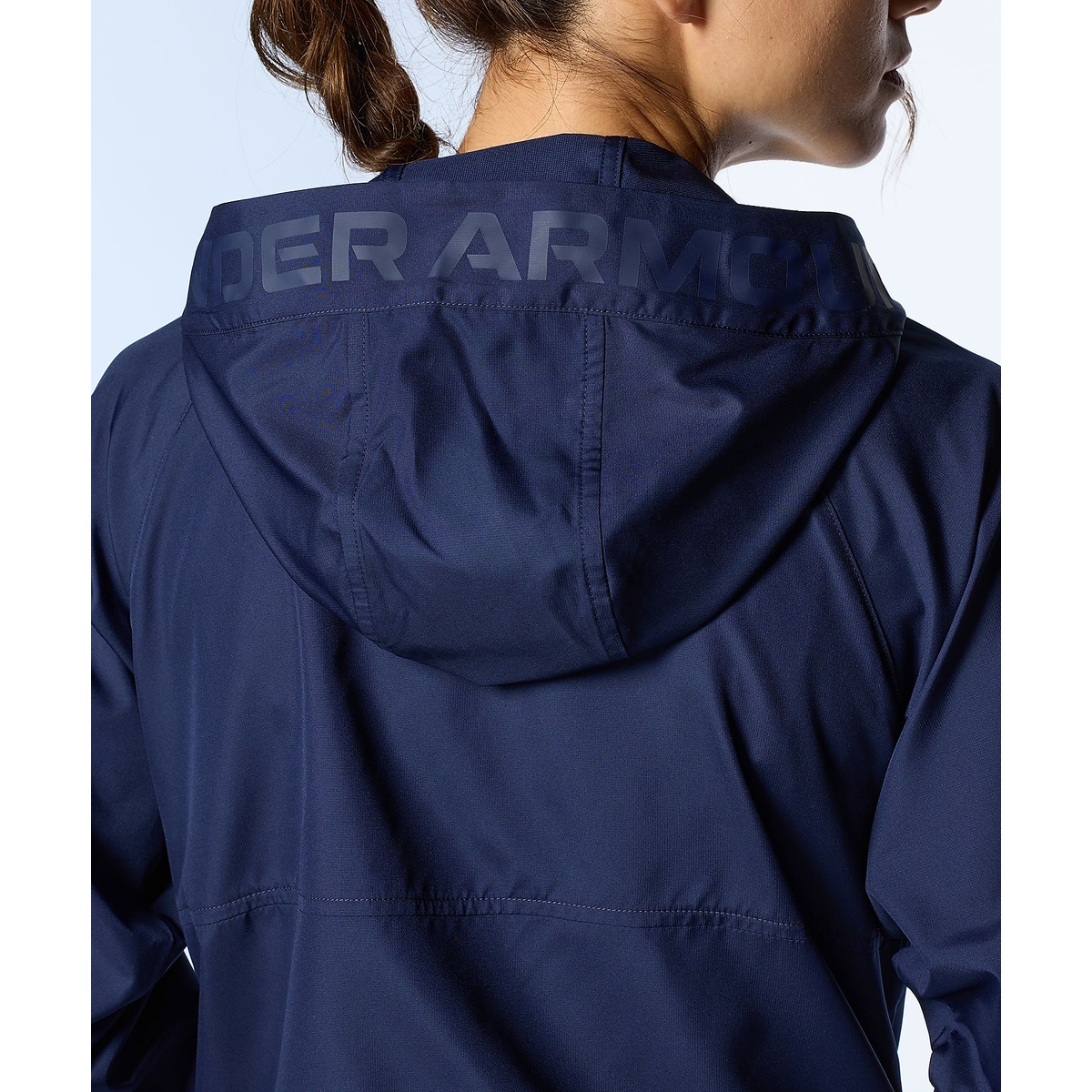 UA WORDMARK WOVEN FULL ZIP HOODIE