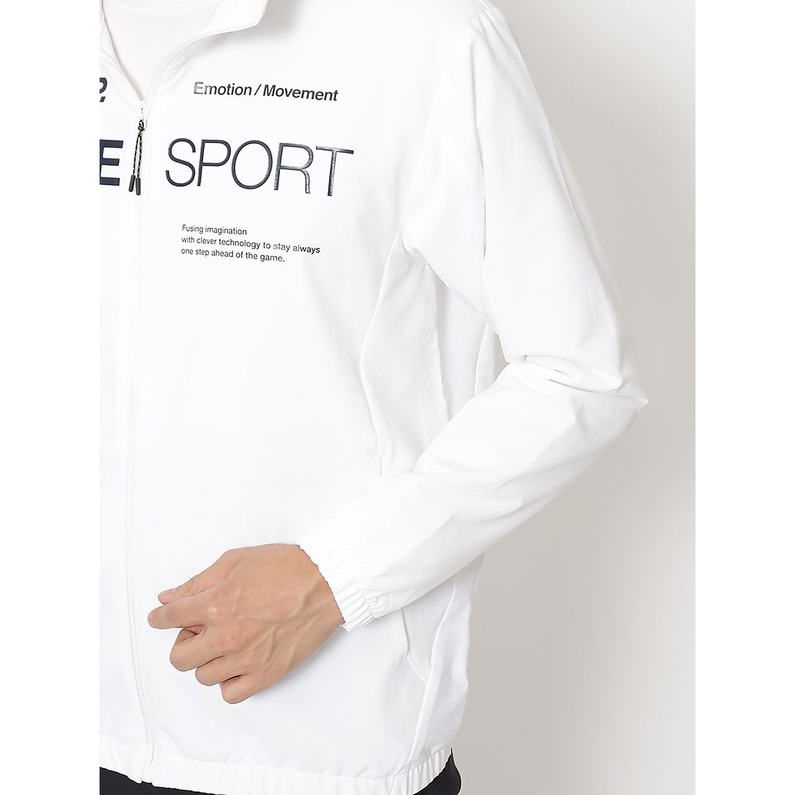 AIRY TRANSFER スパンライク オーセンティックロゴ フルジップフーディー