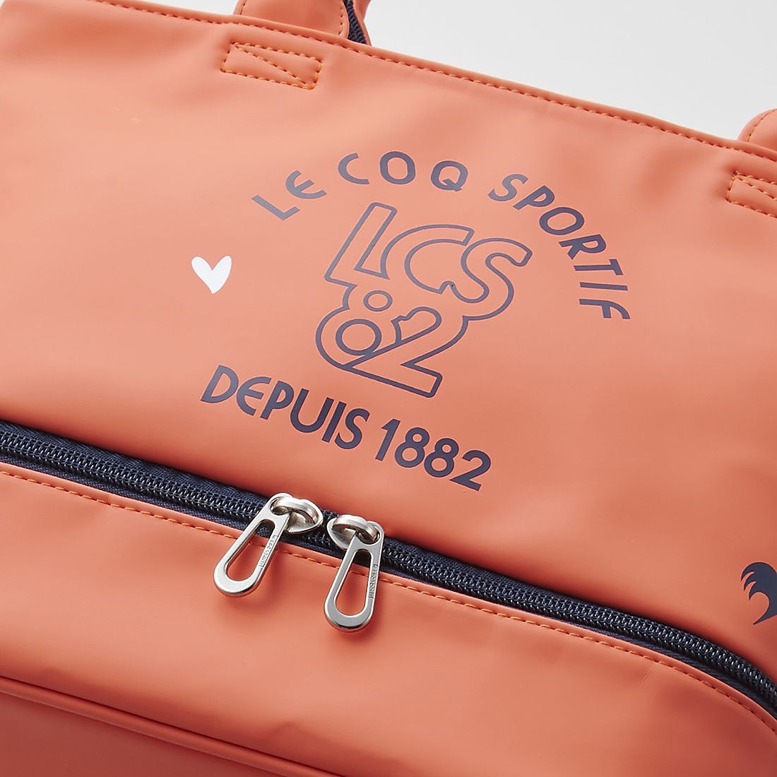 ルコックゴルフ 二層式 レディース ポーチ(ミニトートバッグ)