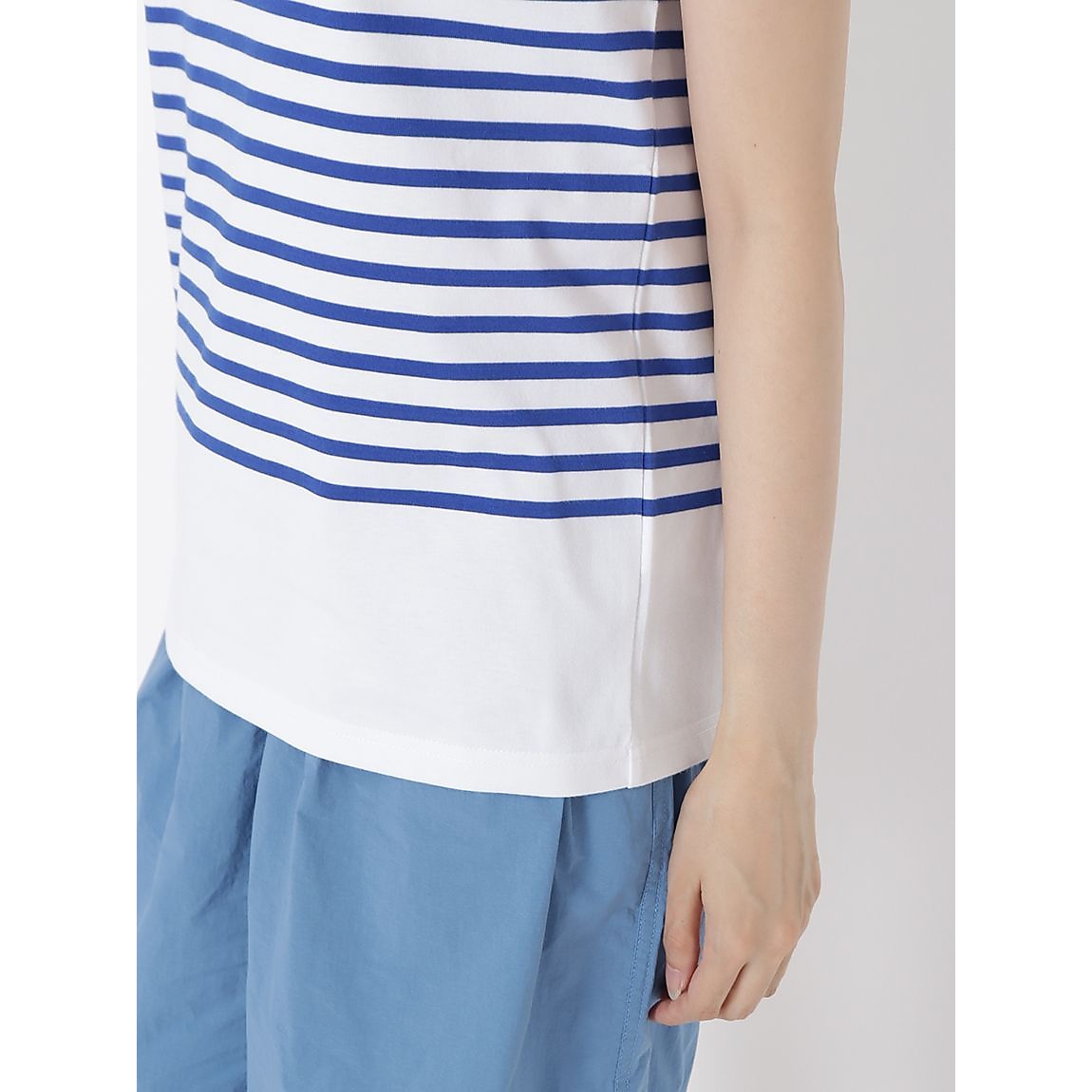 S/S Panel Border Tee (ショートスリーブパネルボーダーティー)