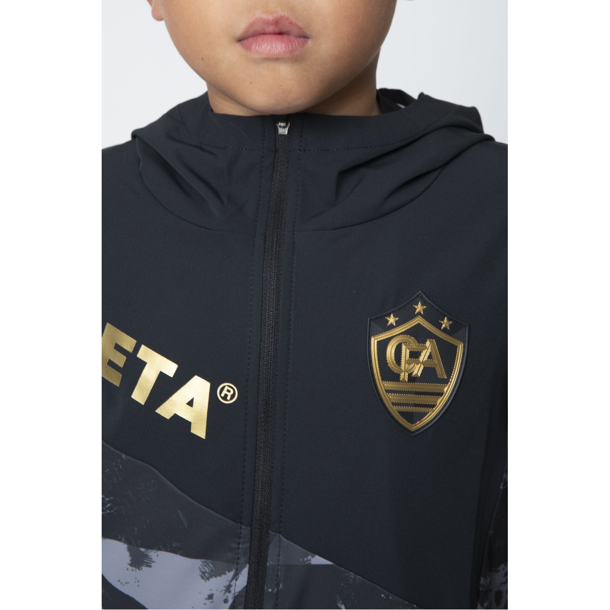 FCA Jrストレッチウィンドジャケット