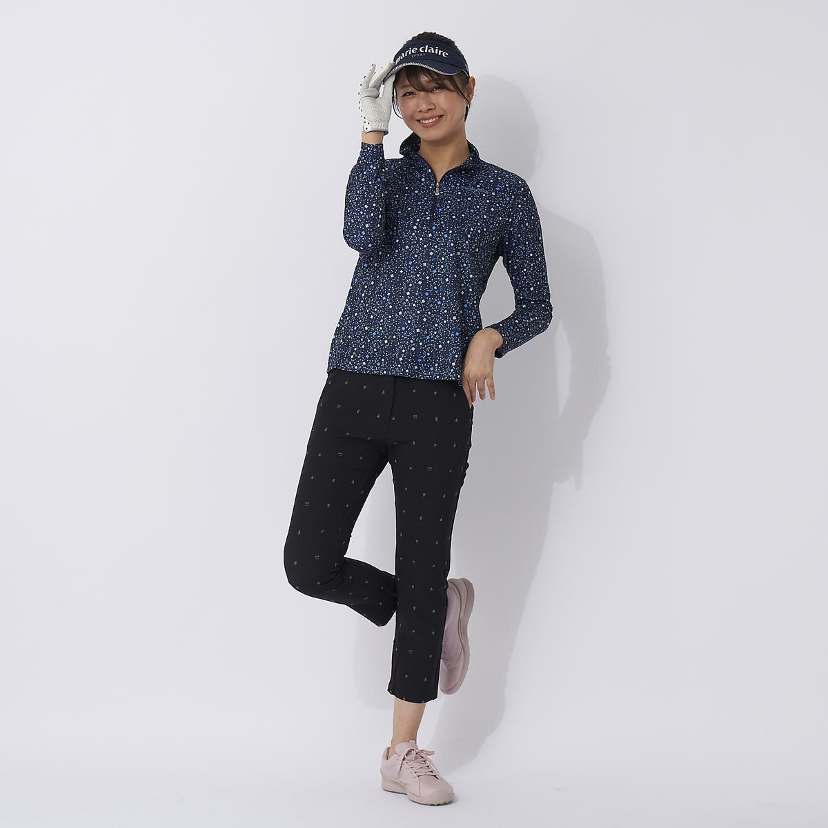 マリ.クレールナガソデ シャツ ガラ