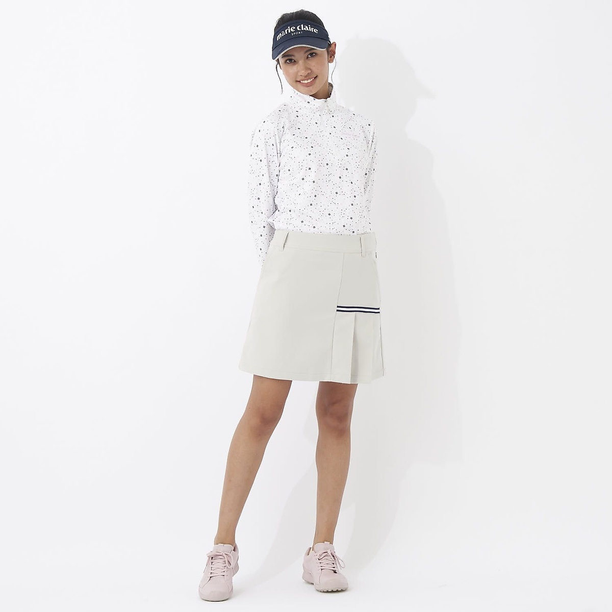 マリ.クレールナガソデ シャツ ガラ