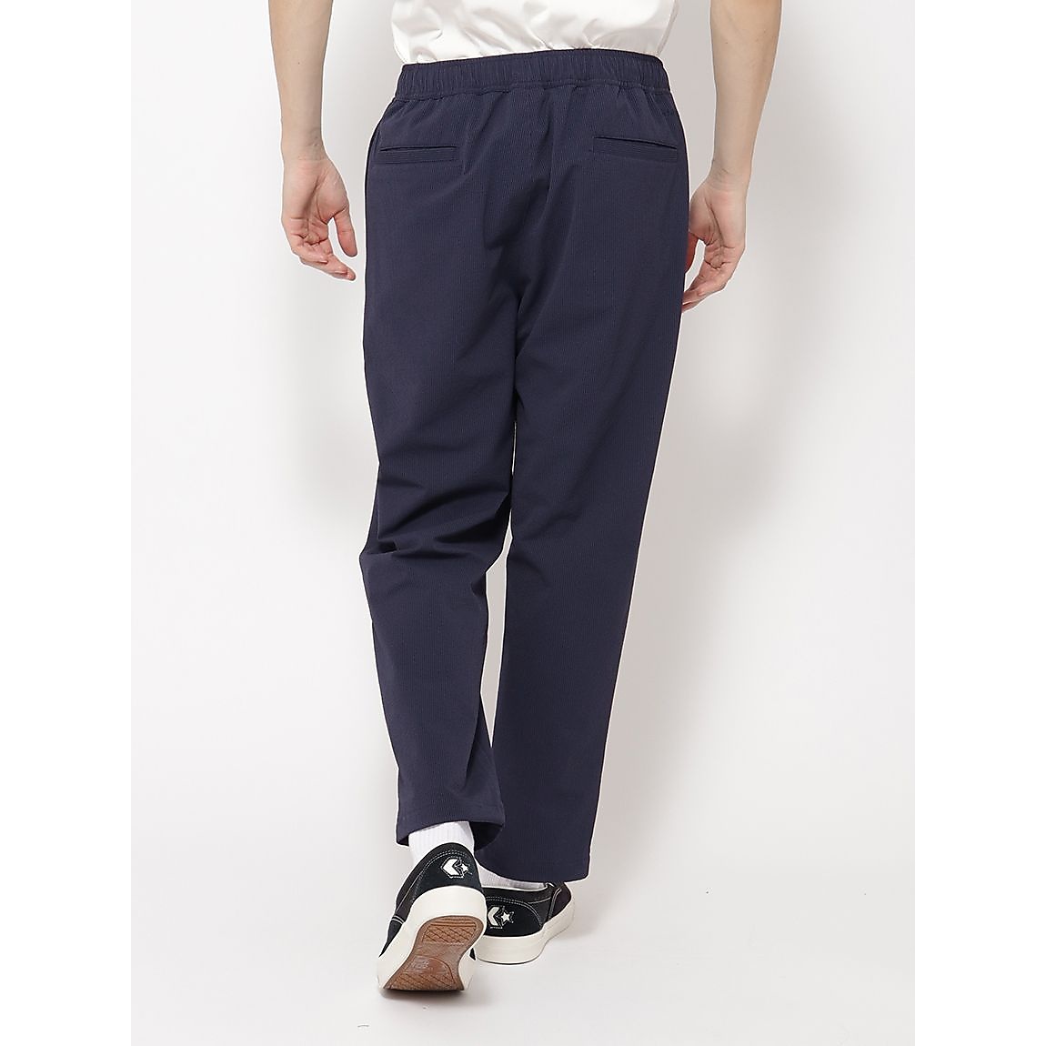 ミニサッカーストライプ イージーパンツ MENS