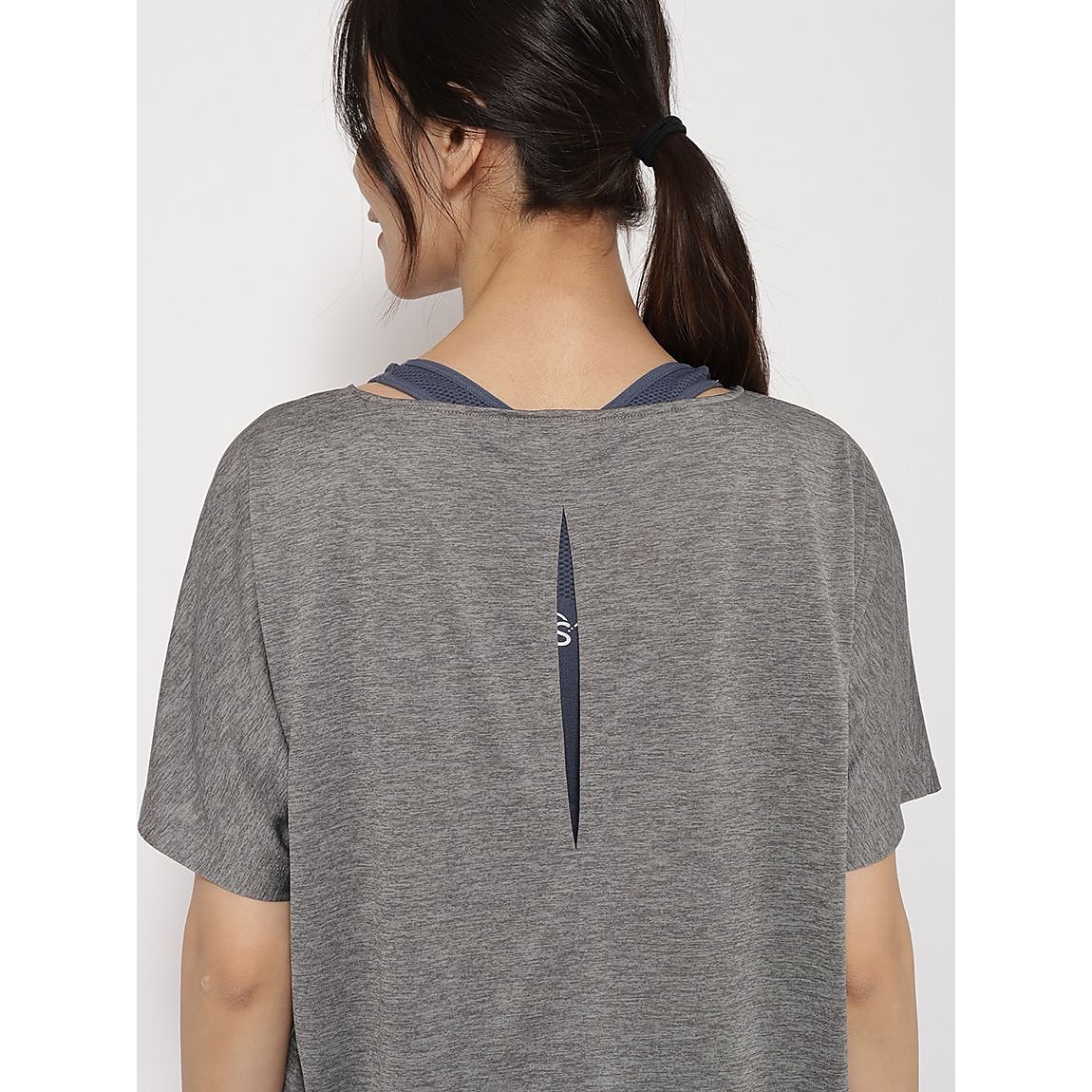 カチオン杢天竺 ドルマンTシャツ LADIES