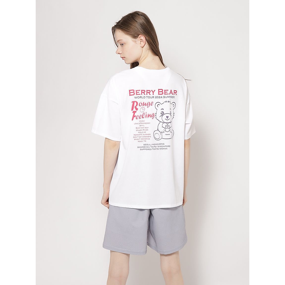 「Berry Bear」シリーズ ツアーTシャツ UNISEX