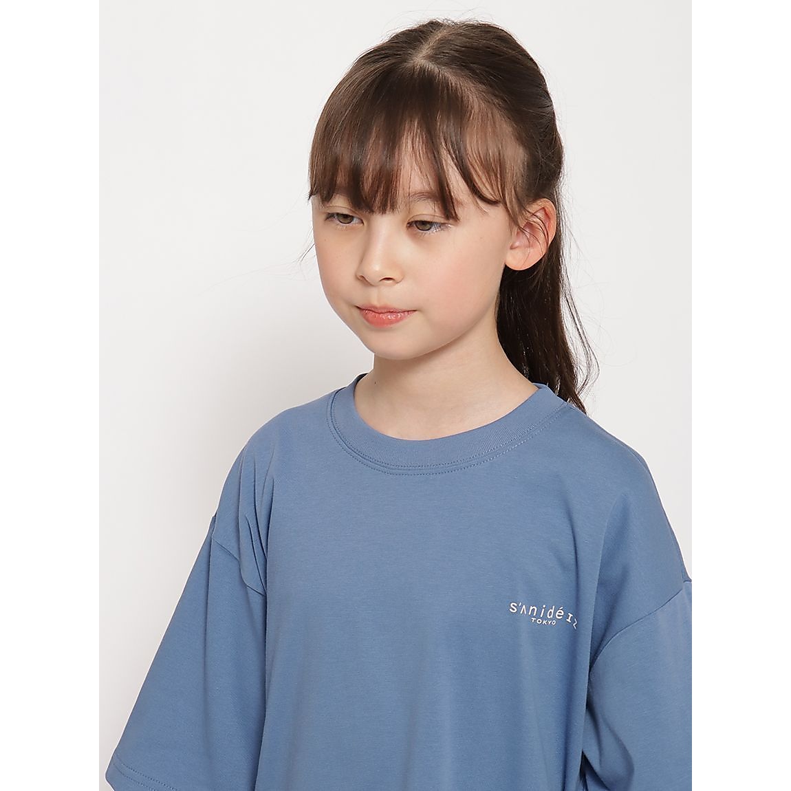 「Berry Bear」シリーズ チェッカープリントTシャツJUNIOR