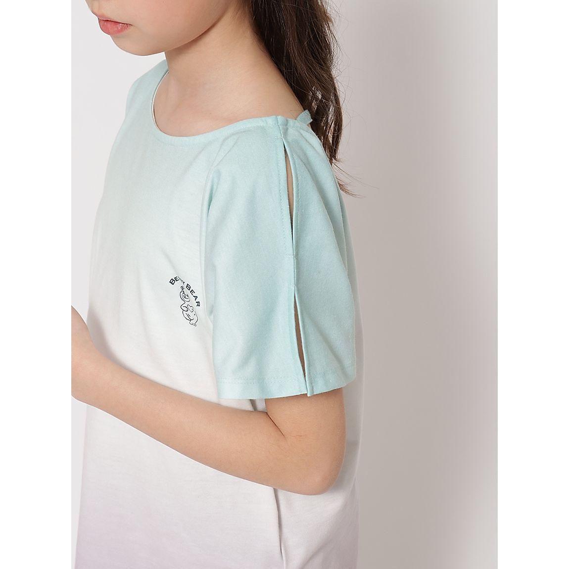 「Berry Bear」シリーズ グラデーションTシャツ GIRLS