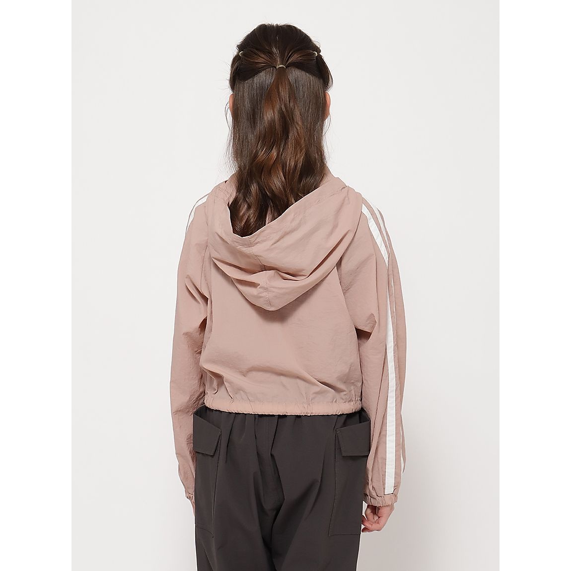 NYワッシャー スタンドカラーブルゾン GIRLS