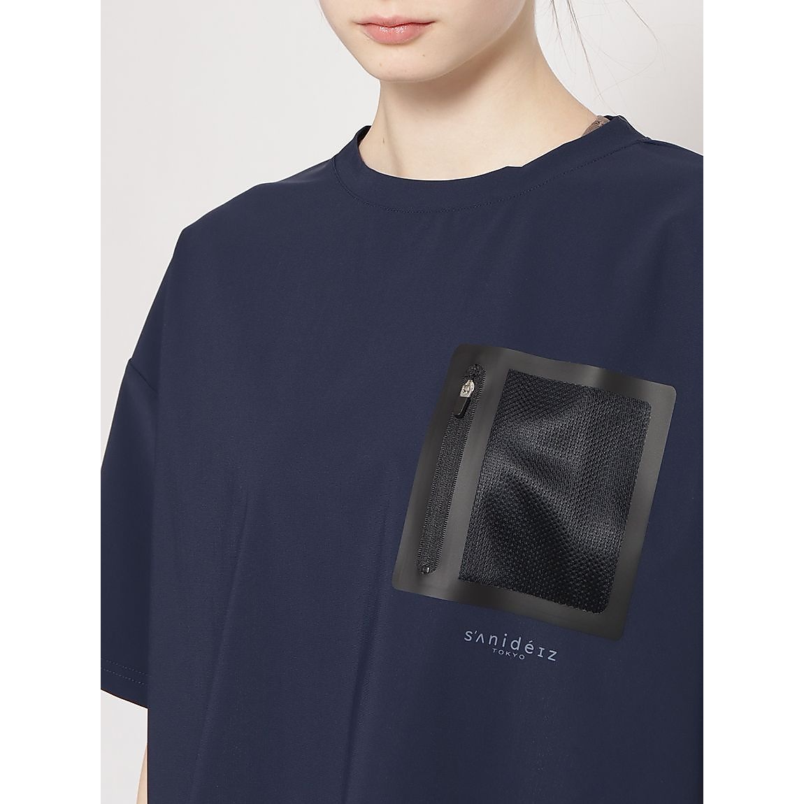 ナイロンPUトリコット ポケットTシャツ UNISEX