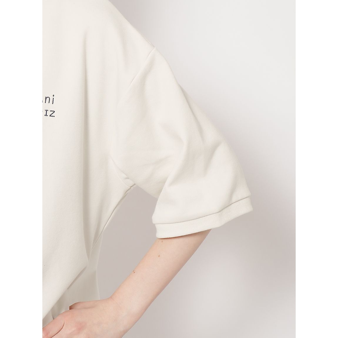 コットンPEスウェット クルーネック半袖 UNISEX