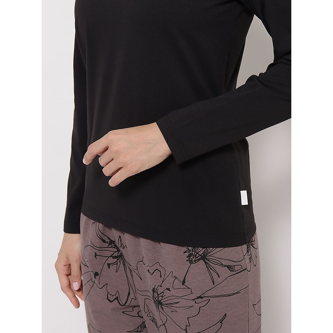 コットンタッチ天竺 レギュラー長袖Tシャツ LADIES