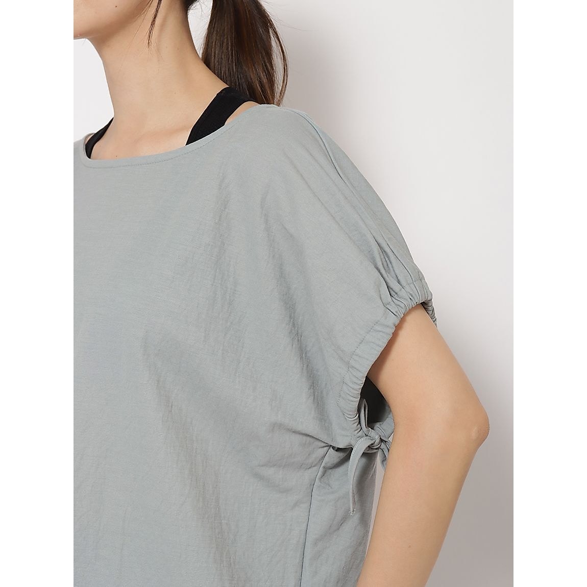 リネンライクジャージ フレンチスリーブTシャツ LADIES