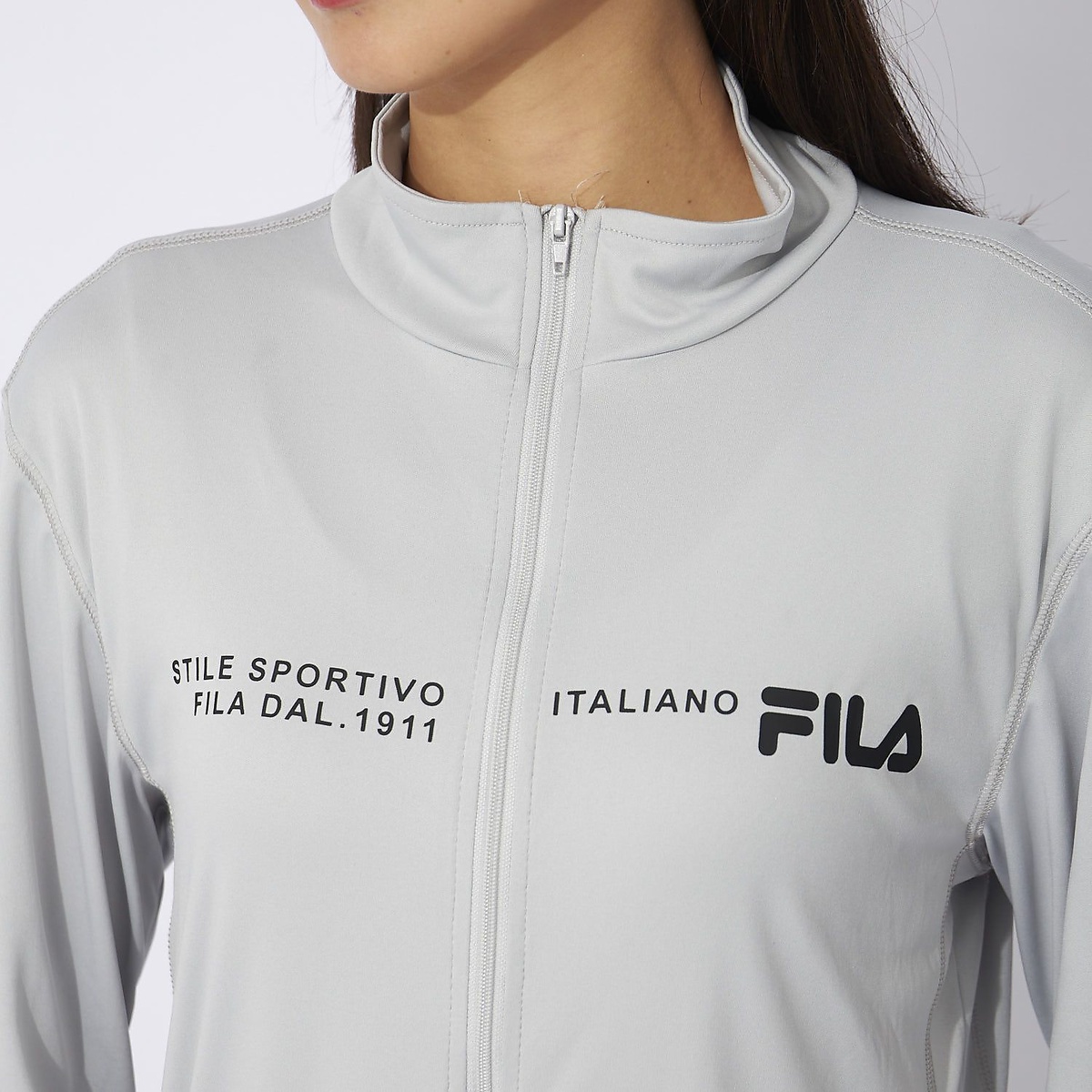 FILAレディスUVジャケットロゴ