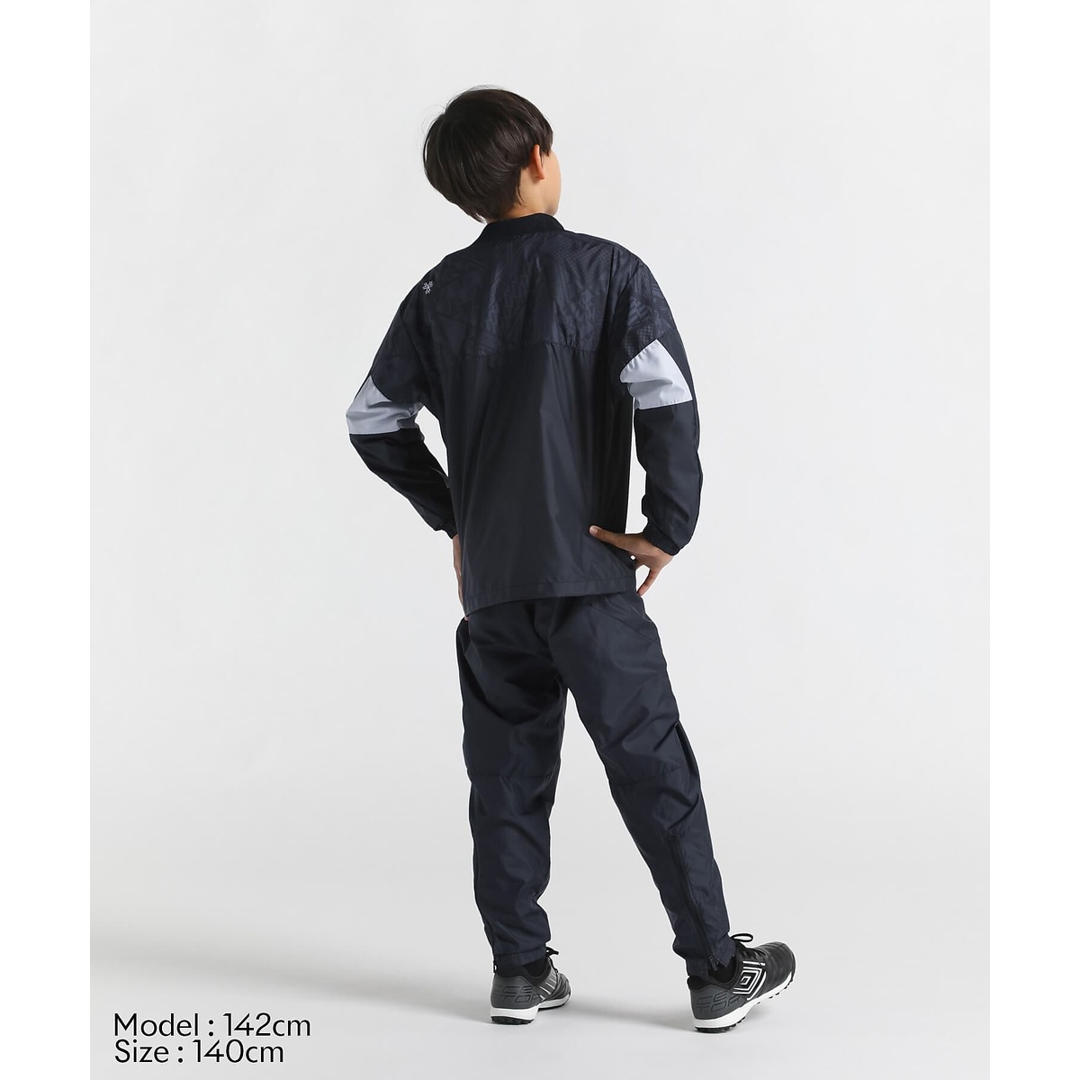 【THE THIRD by UMBRO】ジュニアラインドクロスパンツ