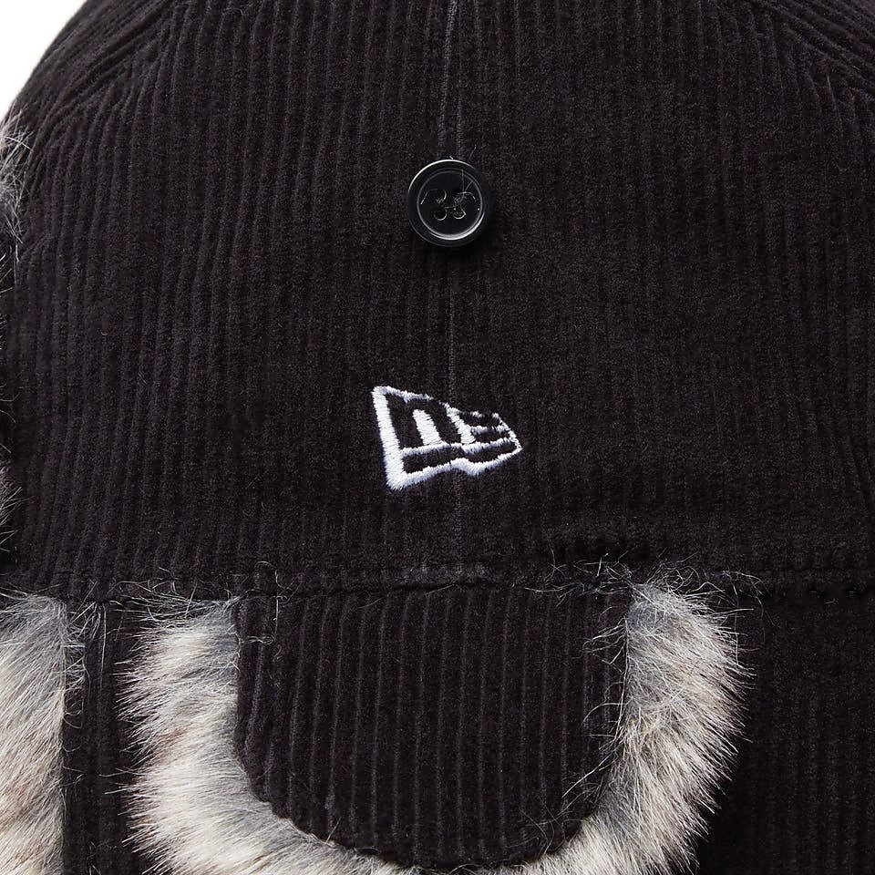 TRAPPER 8W CORDUROY BLK