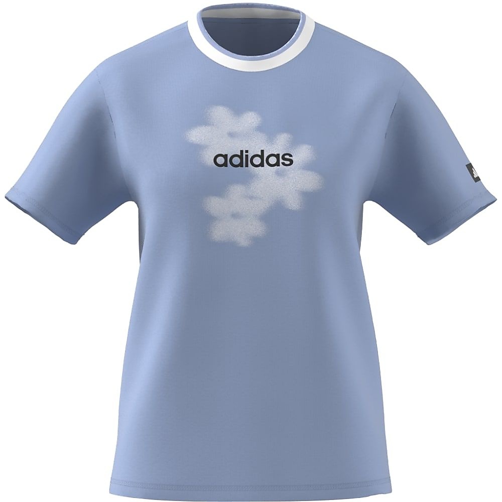 W リニア FLWR グラフィック Tシャツ