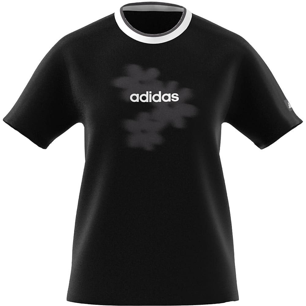 W リニア FLWR グラフィック Tシャツ