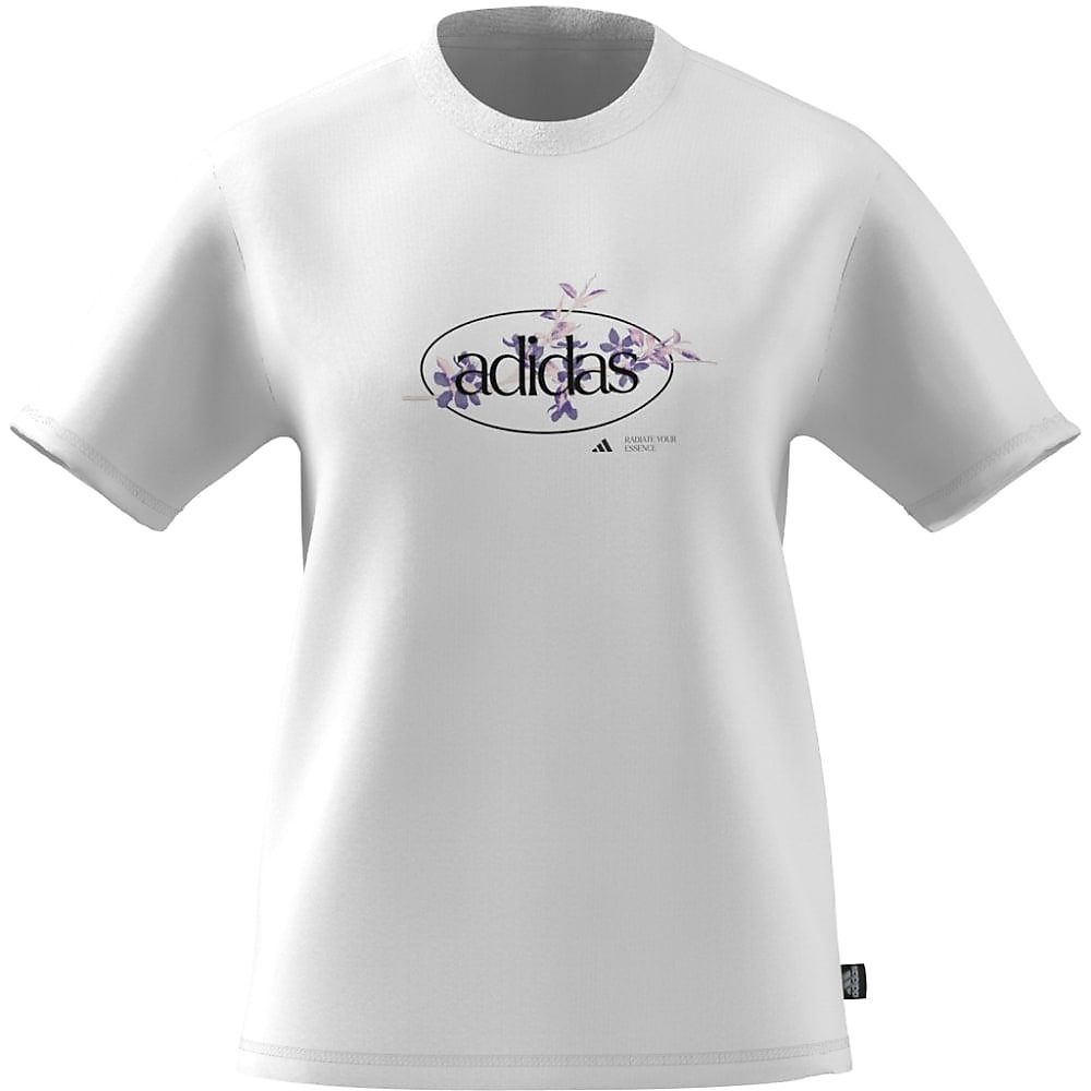 W FLORAL グラフィック Tシャツ