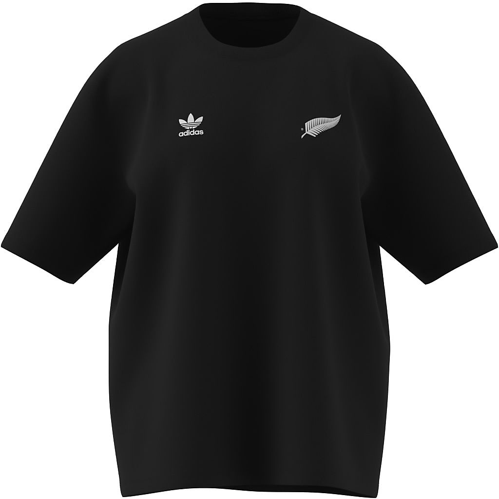 W ALL BLACKS トレフォイル ESS BOYF 半袖Tシャツ
