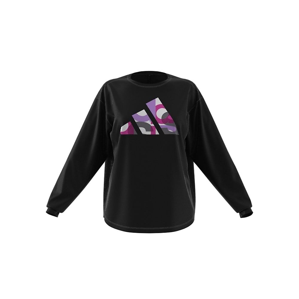 W ACTV グラフィック LS Tシャツ