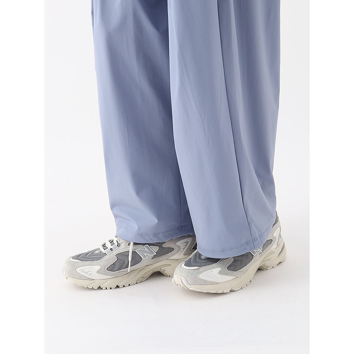 ウーブンワイドパンツ