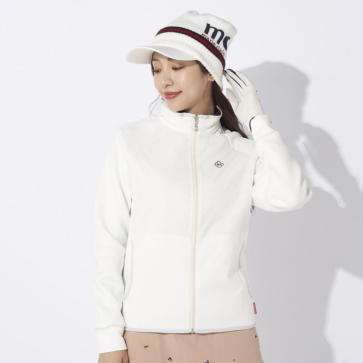 マリ.クレール ハイブリッドブルゾン