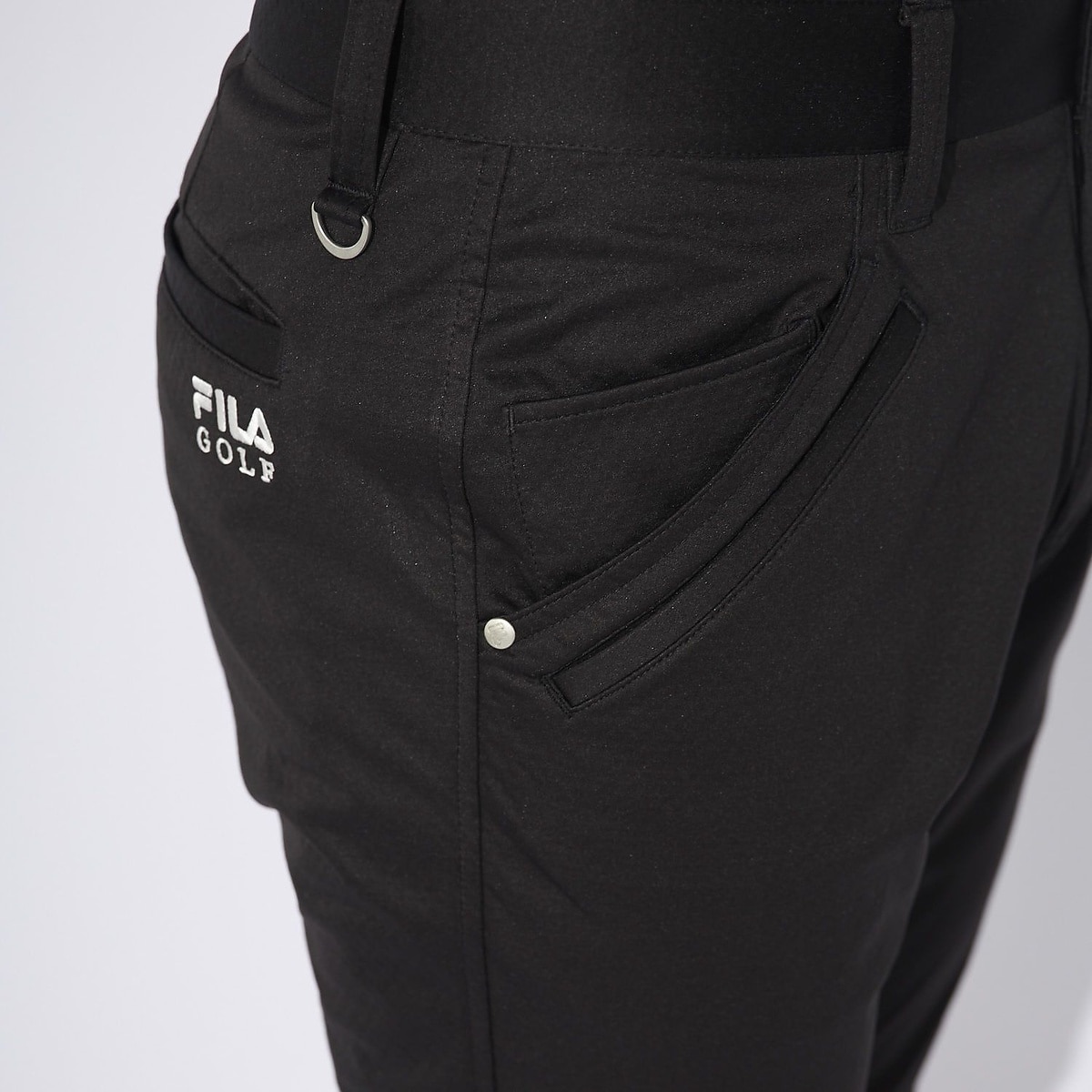 FILAフィラ - FILA GOLF 4WAYライトボンディングパンツ 784305 BK/メガ