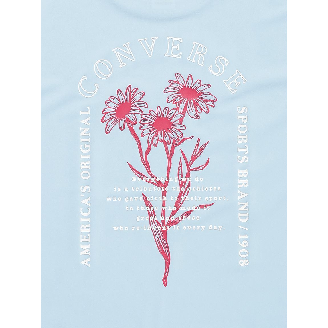 FLOWER PT SS PE TEE LADIES