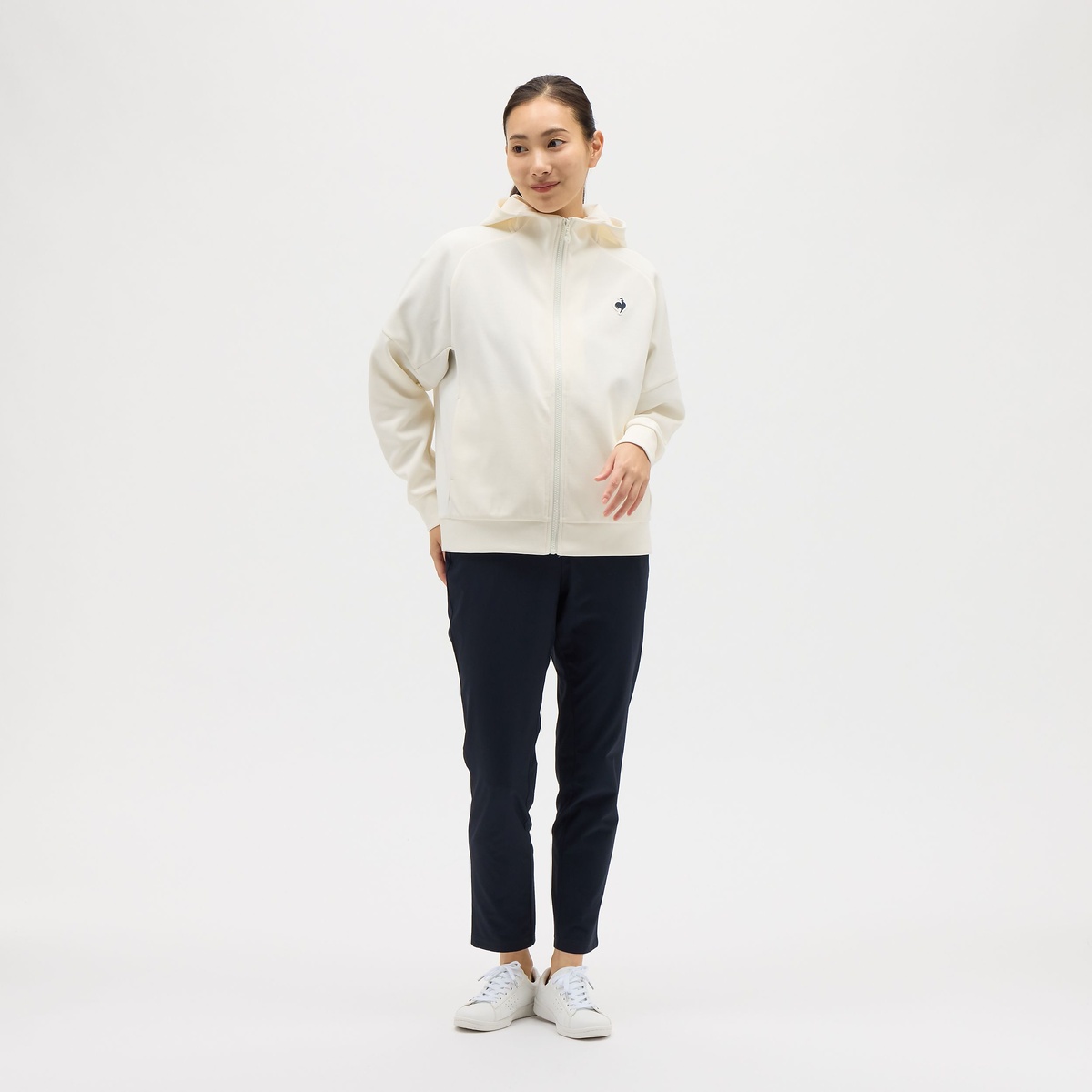 アクティブスウェット フード付きフルジップ