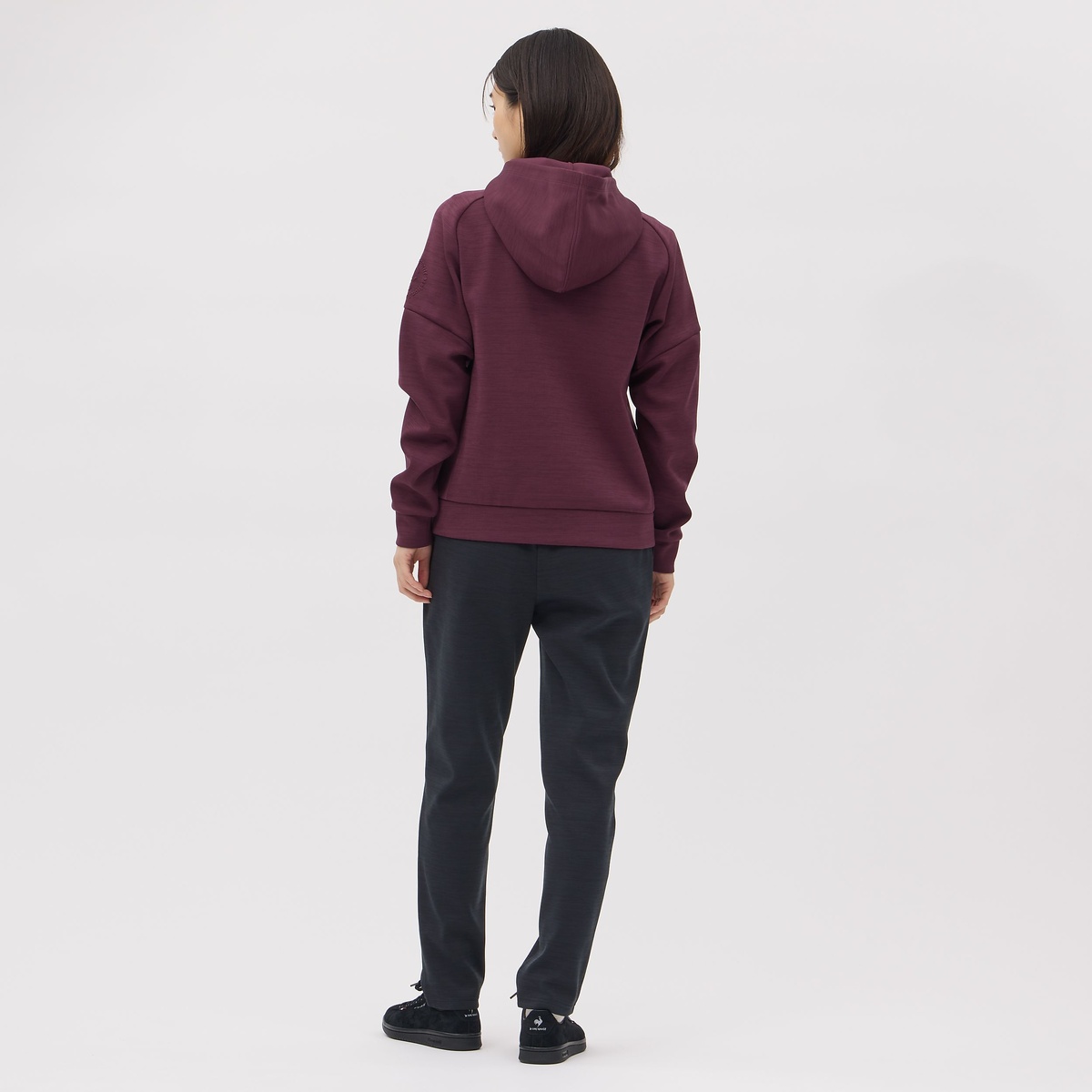 アクティブスウェット フード付きフルジップ