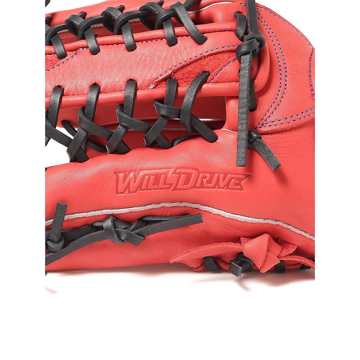 軟式用ウィルドライブブルー(WILL DRIVE BLUE)限定カラー外野手向け:サイズ14