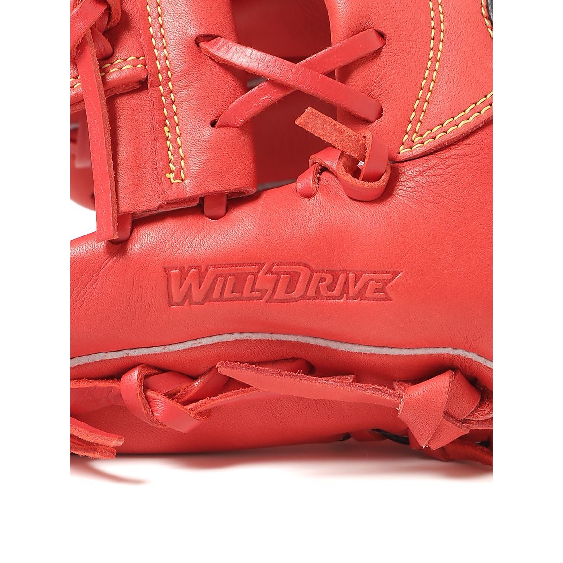 ジュニア軟式用ウィルドライブレッド(WILL DRIVE RED) 限定カラーオールラウンド用:サイズM