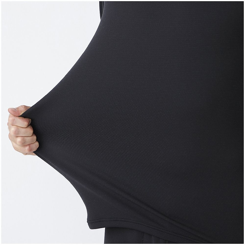 プレミアホットインナー　ブレスサーモ　中厚 for Active クルー長袖M