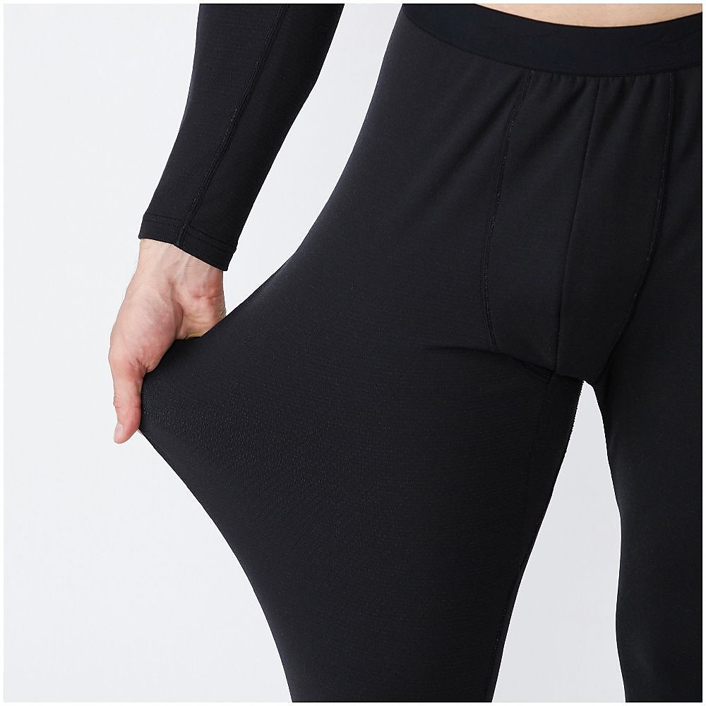 プレミアホットインナー　ブレスサーモ　中厚 for Active ロングタイツM